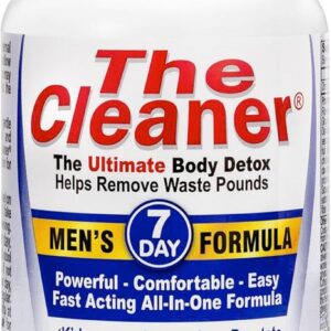 Century Systems The Cleaner Detox, Powerful 7-Day Complete Internal Cleansing Formula for Men, Support Digestive Health, 52 Vegetarian Capsules