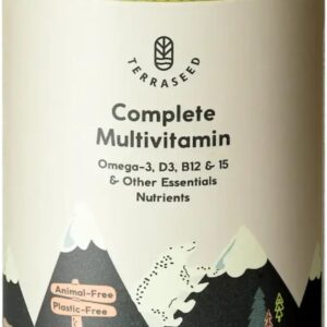 Complete Kids Multivitamin Gummies - with Omega 3,6,9, Vitamin B12, Folic Acid, Iodine, Vitamin C, Zinc - Kids Daily Essential Vitamins - Premium Vegan Multivitamin for Kids 2+ (60 Gummies)